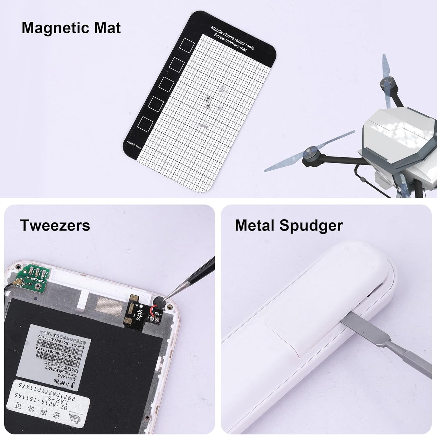 Zestaw precyzyjnych śrubokrętów elektrycznych MINI 69 w 1