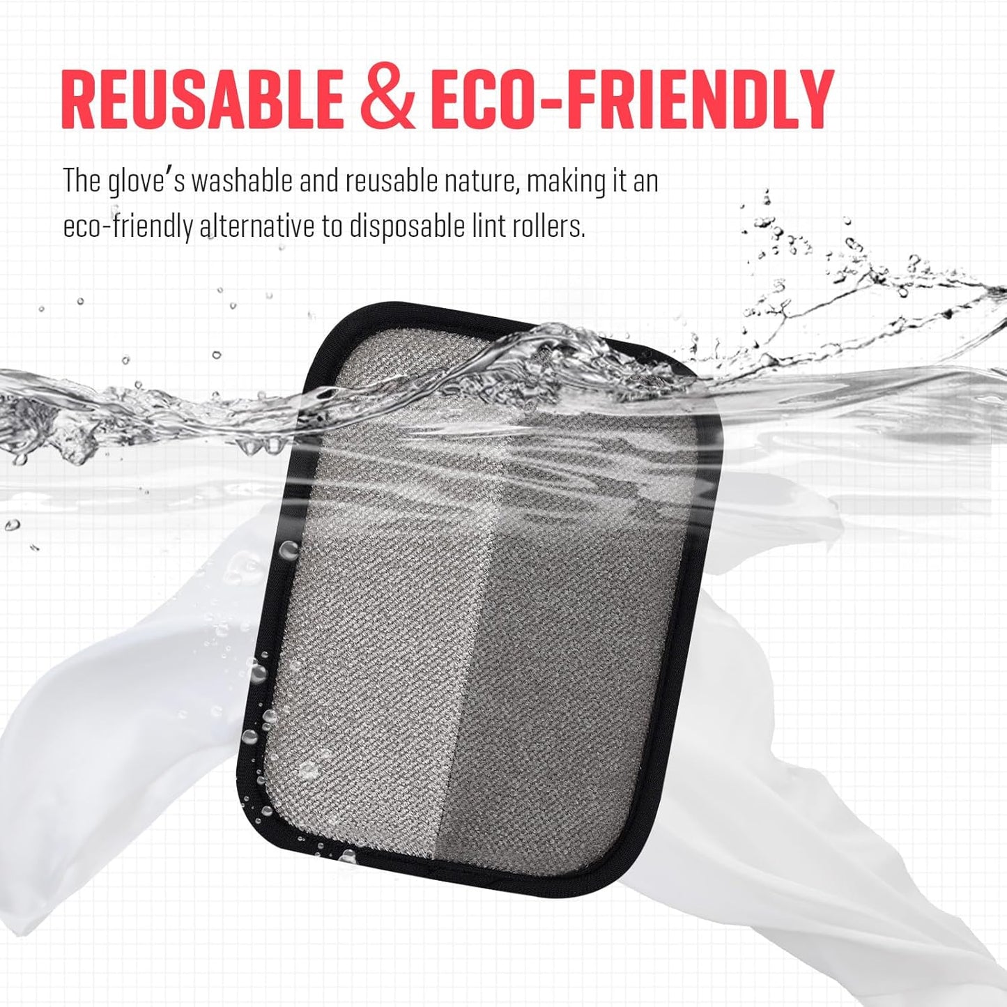 Rękawica do usuwania sierści zwierząt