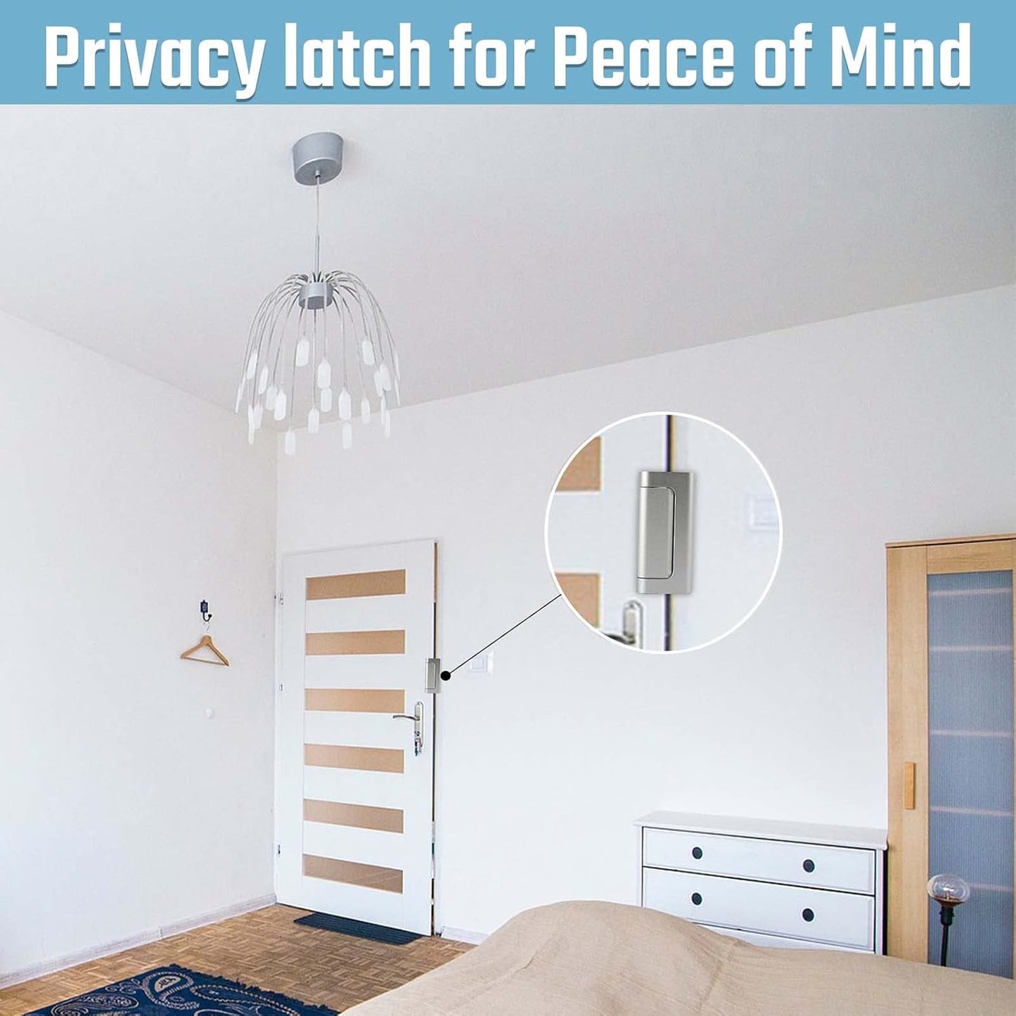 Zamek wzmacniający drzwi zabezpieczające dom