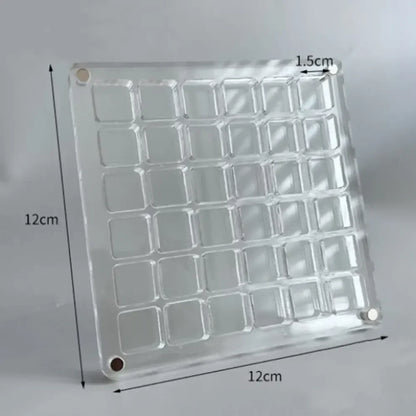 Pudełko ekspozycyjne z akrylową magnetyczną muszlą
