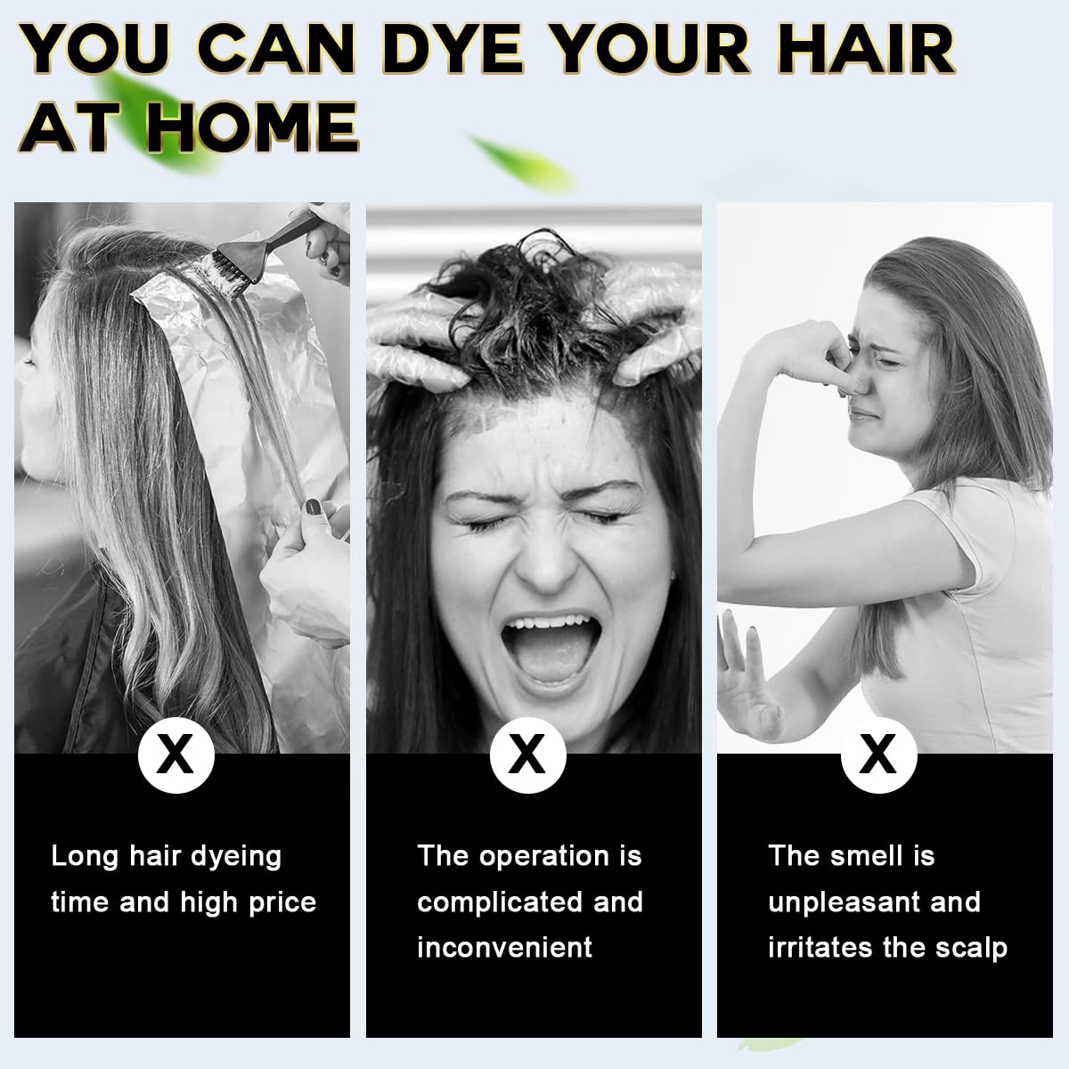 Szampon do farbowania włosów 3 w 1