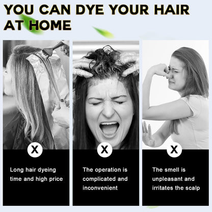 Szampon do farbowania włosów 3 w 1