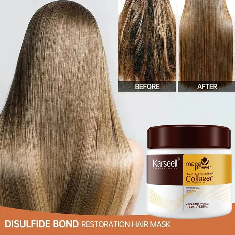 Maska do włosów z kolagenem Karseell 