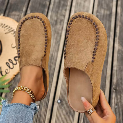 Damen Vintage-Leder-Orthopädie-Sandalen