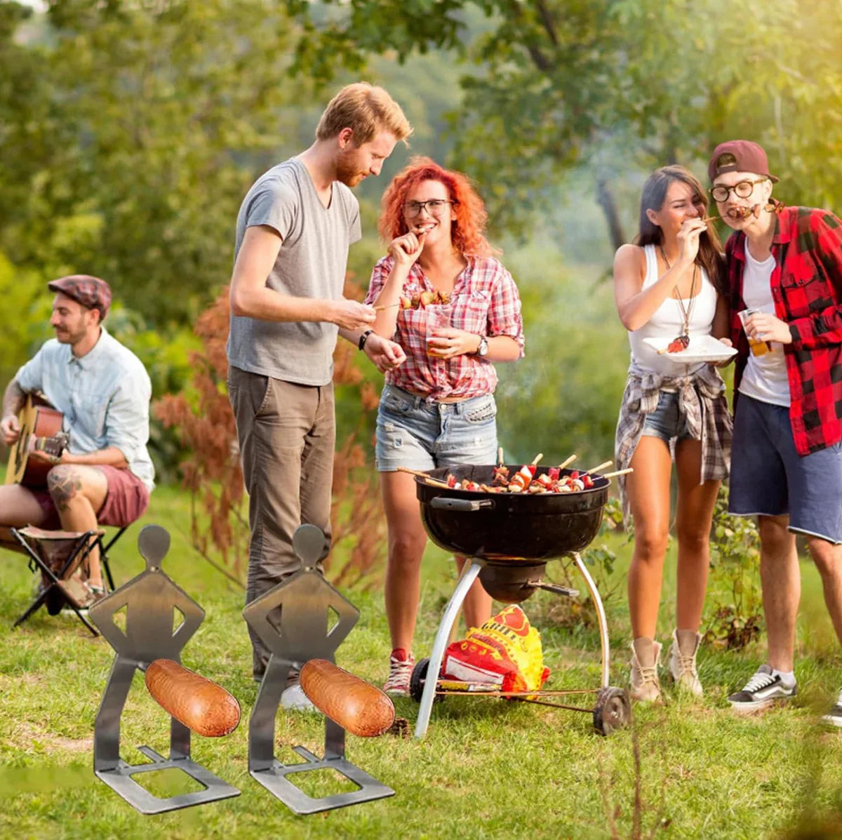 Zabawny uchwyt na hot dogi