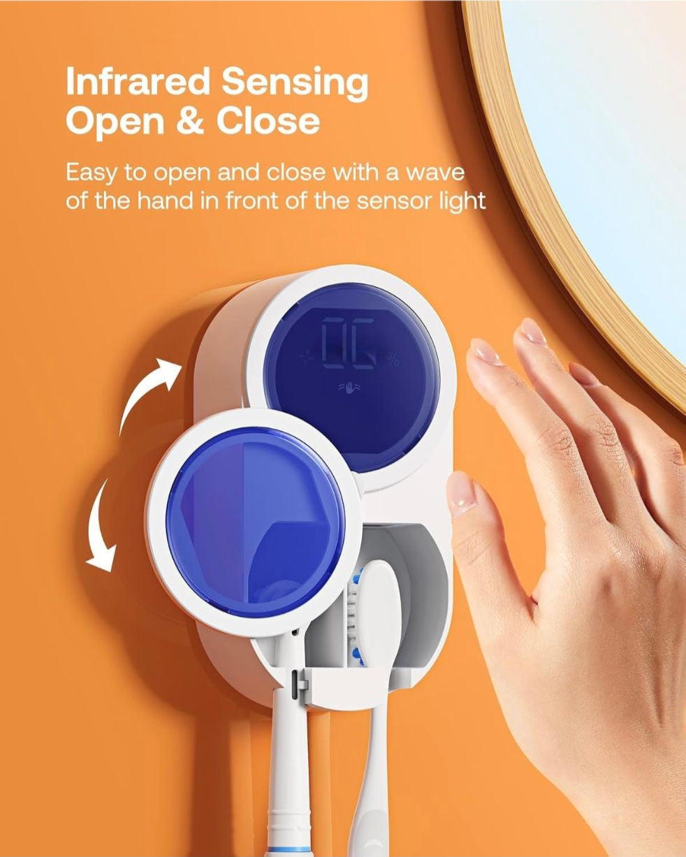 Max Czyścik i uchwyt na szczoteczkę do zębów