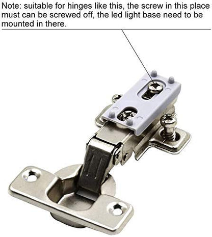 Uniwersalne światło LED z zawiasem 