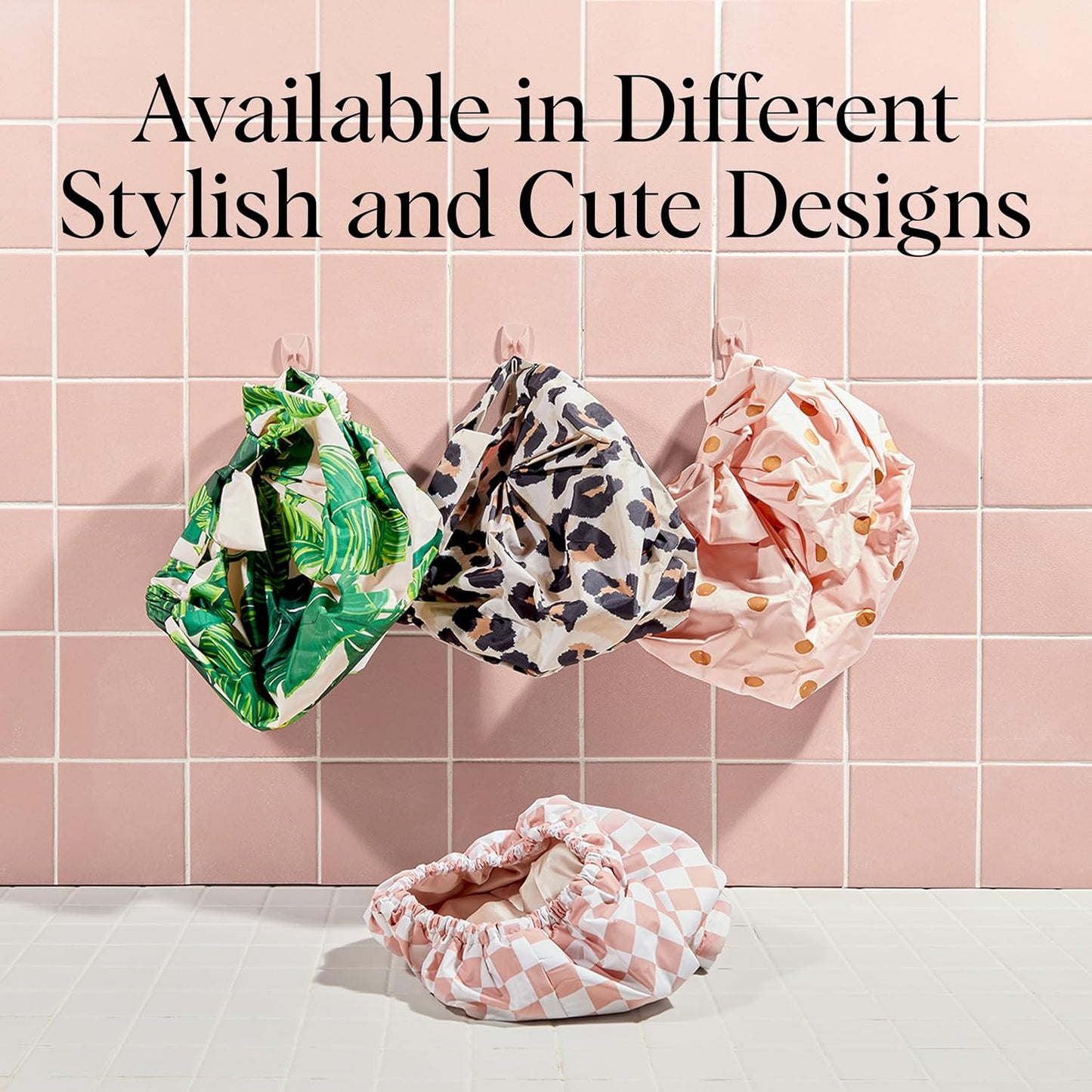 Luksusowe czepki prysznicowe