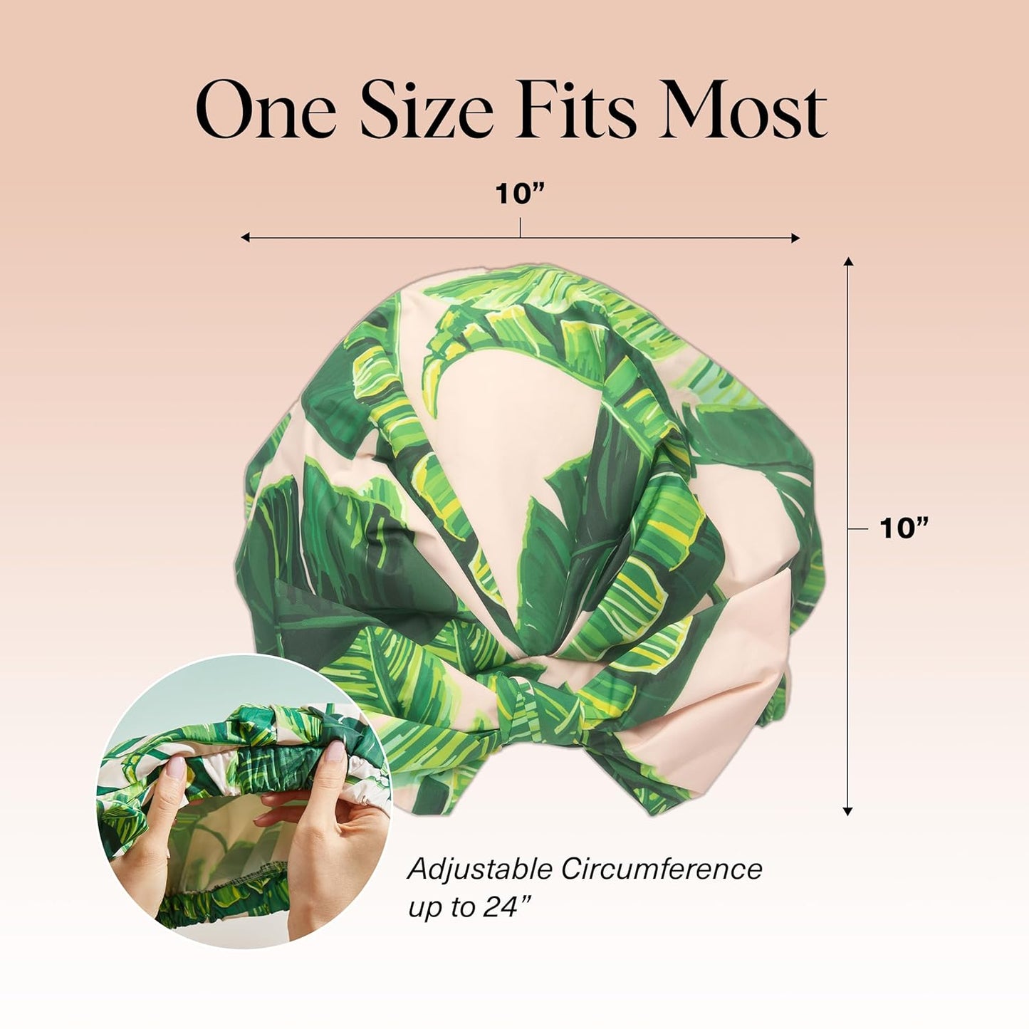 Luksusowe czepki prysznicowe