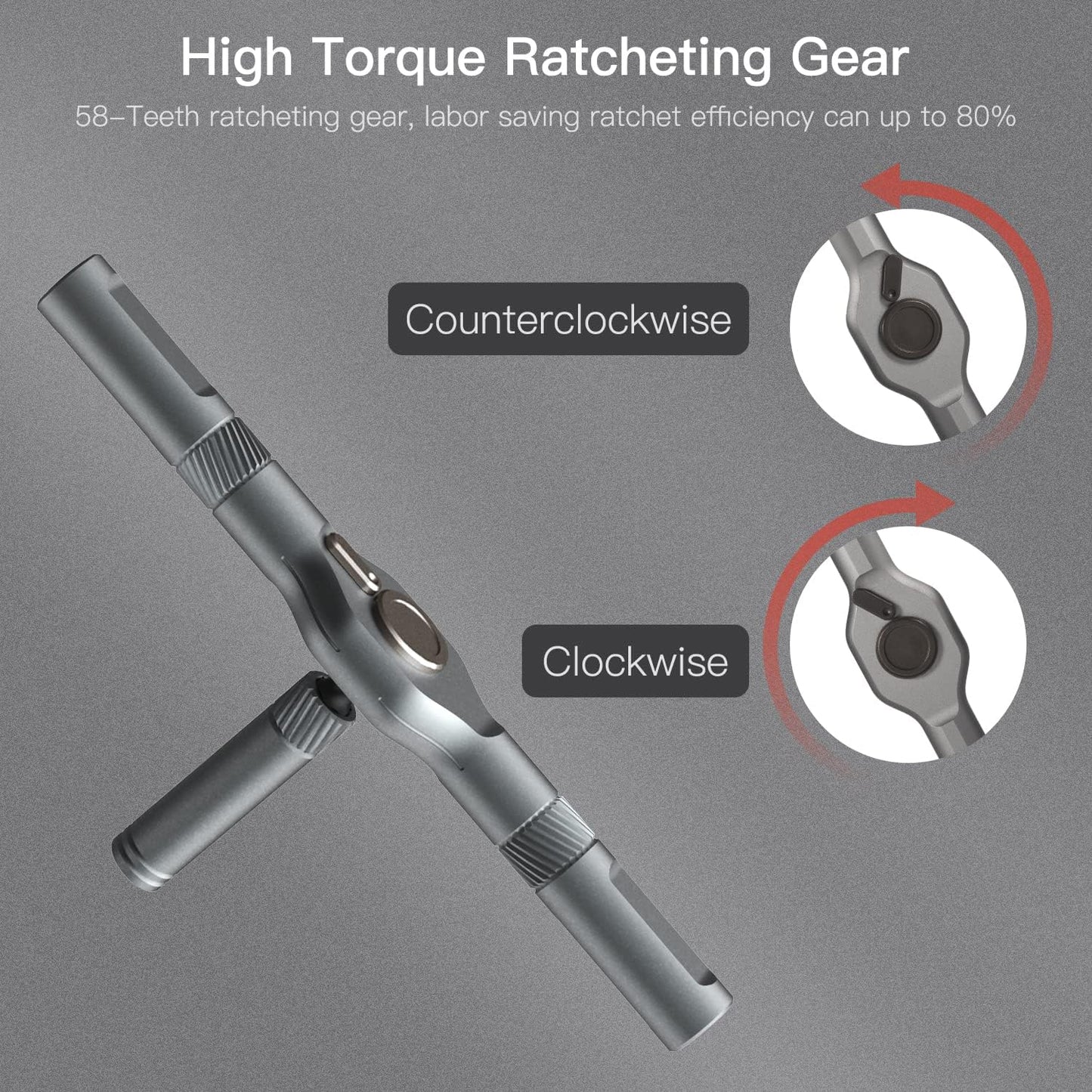 Zestaw mini śrubokrętów magnetycznych 24 w 1