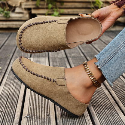 Damen Vintage-Leder-Orthopädie-Sandalen