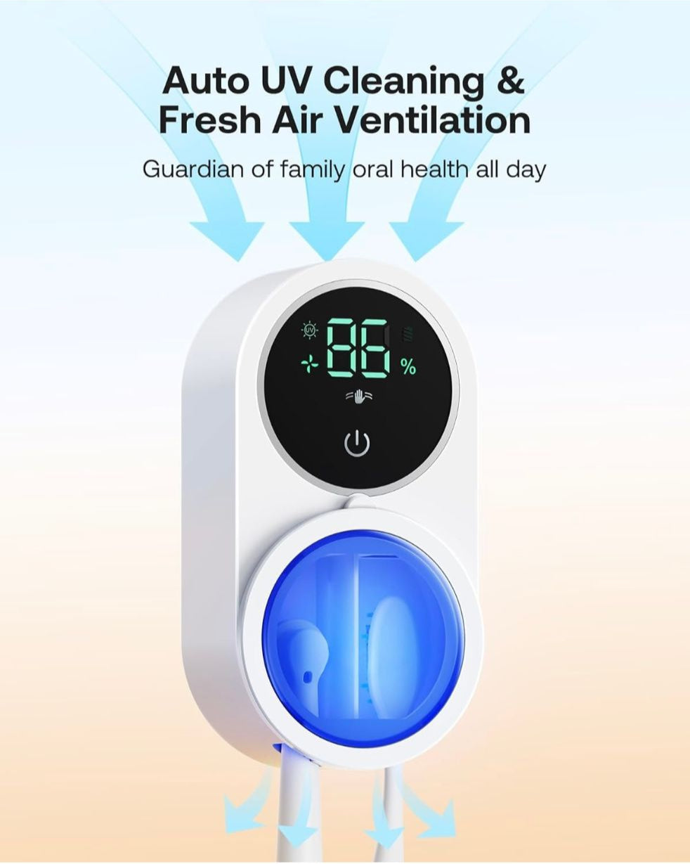 Max Czyścik i uchwyt na szczoteczkę do zębów