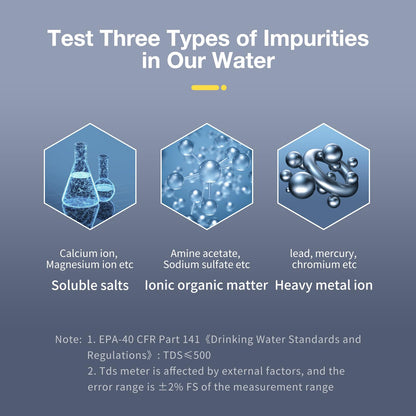 Całkowicie nowy miernik TDS 4 w 1, cyfrowy tester wody z 2025 r. 