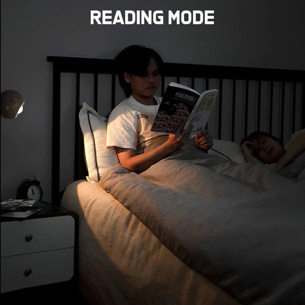 Kinkiet LED z czujnikiem ruchu i obrotem 360°