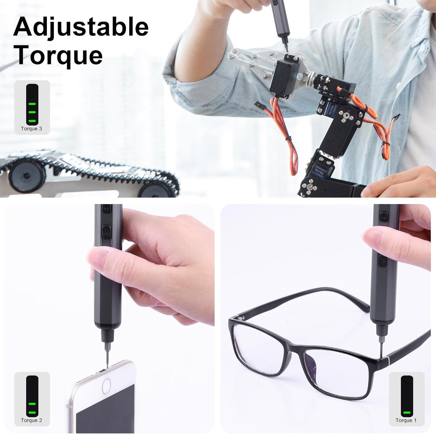 Zestaw precyzyjnych śrubokrętów elektrycznych MINI 69 w 1