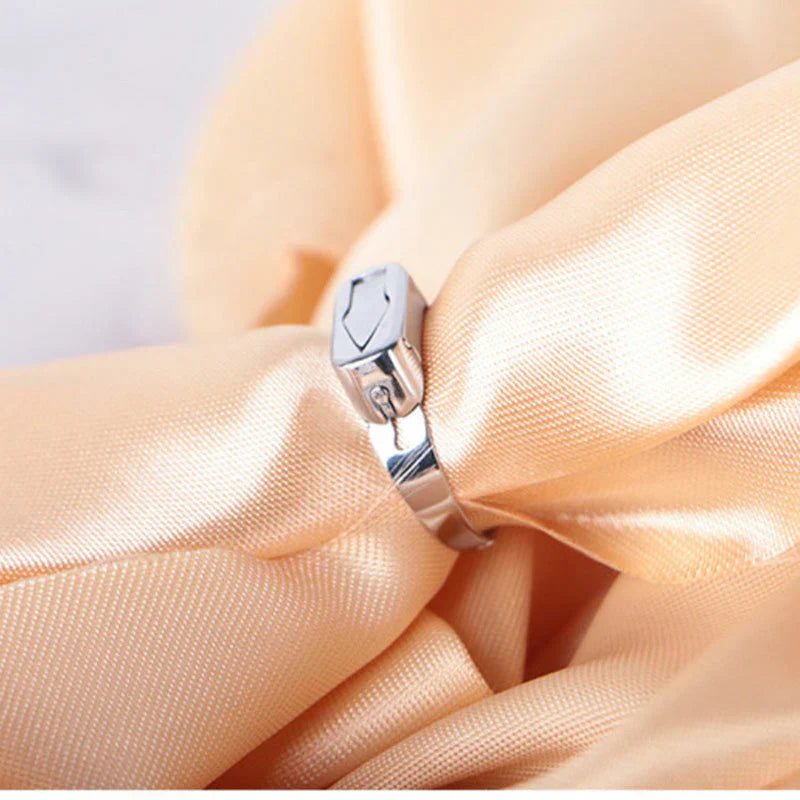 Pierścień samoobrony survivalowej ze stali nierdzewnej