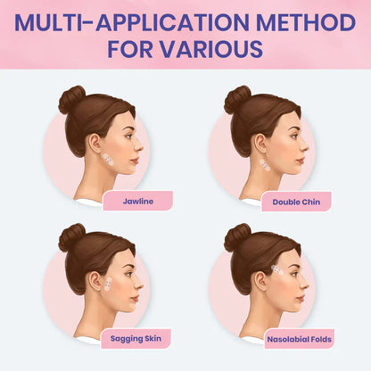 V-Face Lifting Niewidoczna Taśma Klejąca