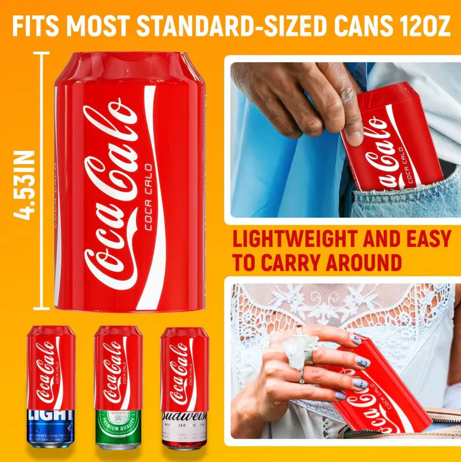 Silikonowe osłony na puszki piwa 