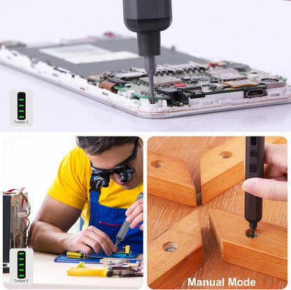 Zestaw precyzyjnych śrubokrętów elektrycznych MINI 69 w 1