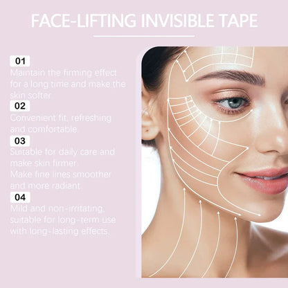 V-Face Lifting Niewidoczna Taśma Klejąca