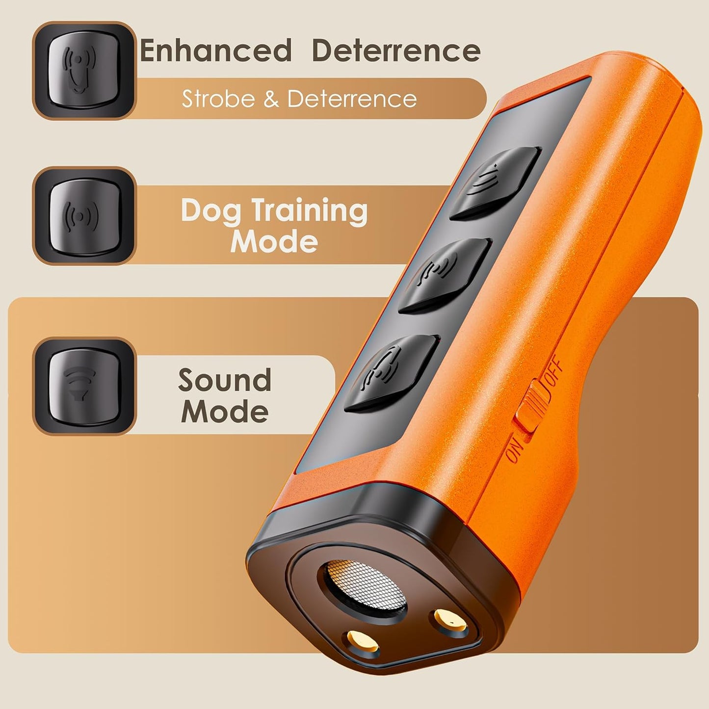 Ulepszone urządzenie odstraszające psy z 2025 r. – urządzenie antyszczekowe