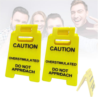 Znak na biurko „Przesycony”