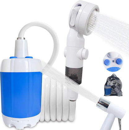 Przenośny prysznic kempingowy na zewnątrz