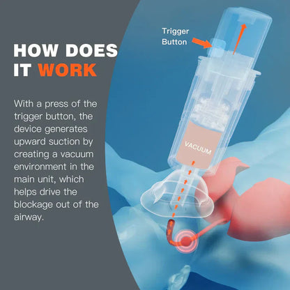 Urządzenie ratunkowe zapobiegające zadławieniu się do pierwszej pomocy 