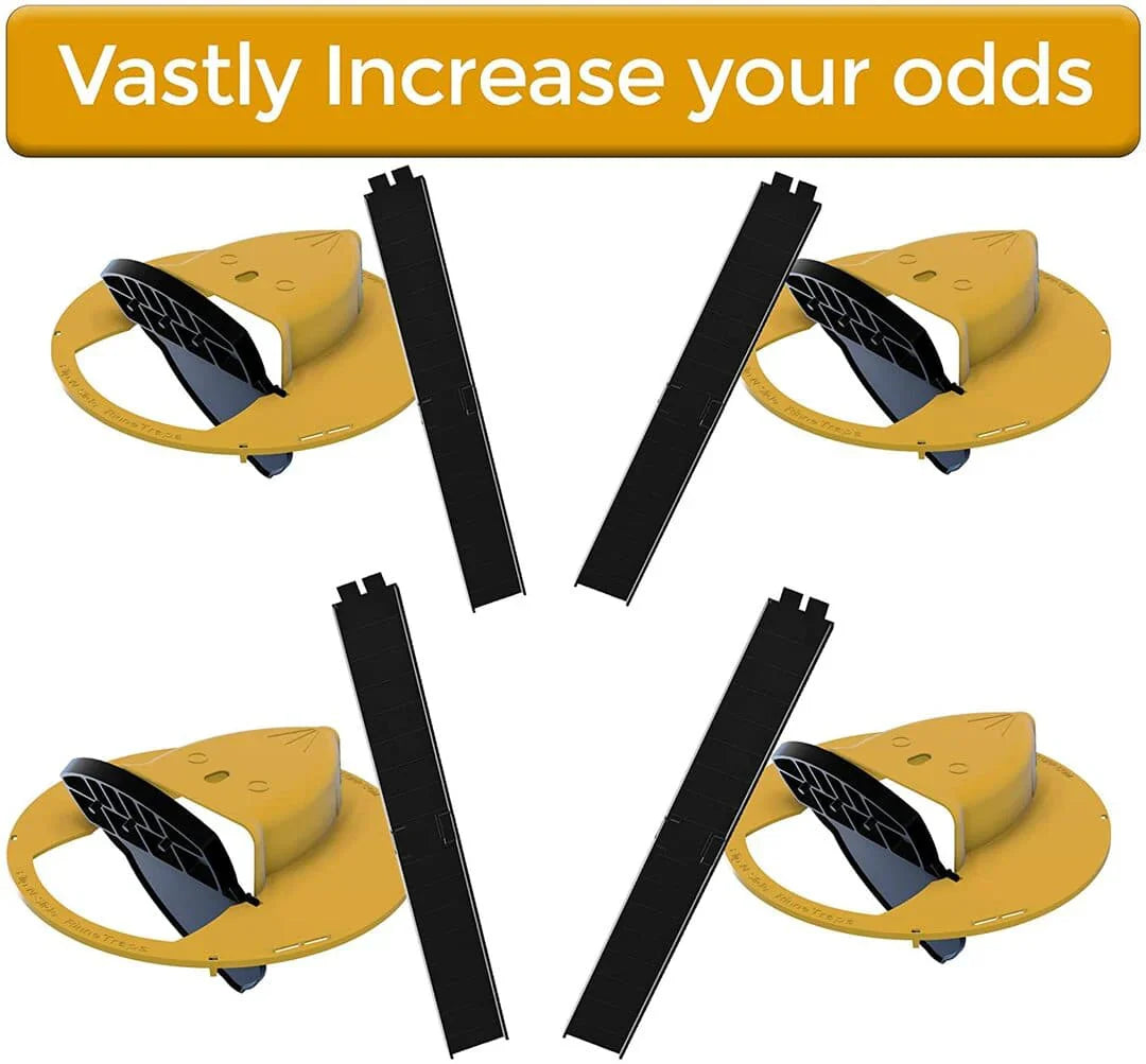 Pułapka na myszy z pokrywką wiadra