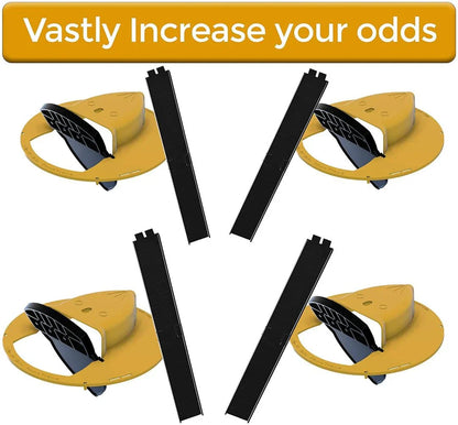 Pułapka na myszy z pokrywką wiadra