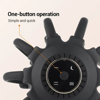 Bezprzewodowy relaksujący masażer głowy Octopus Claw