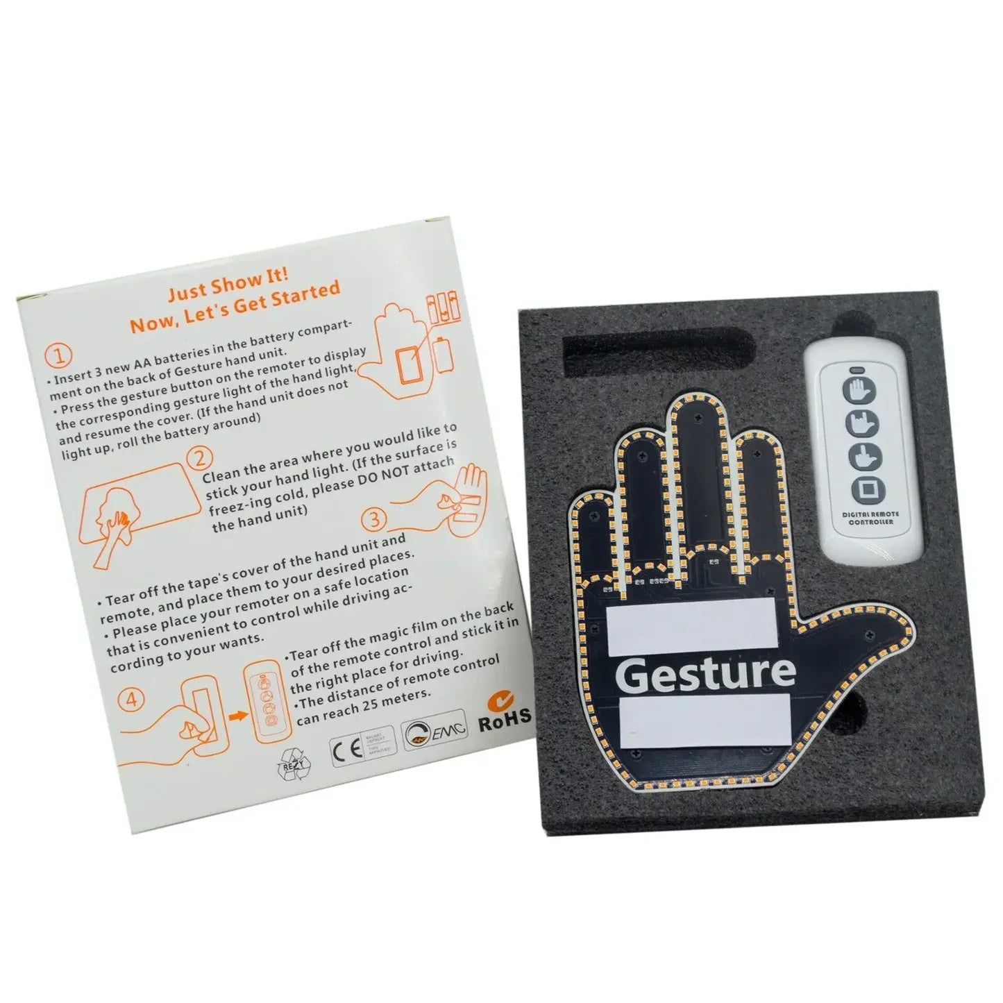 GloGesture™ – znak ręczny LED