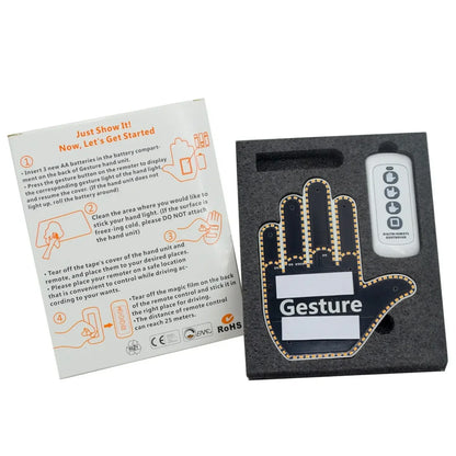 GloGesture™ – znak ręczny LED