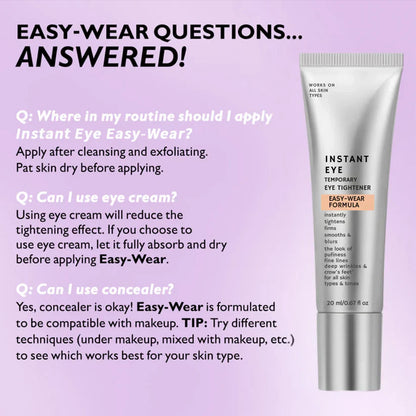 Natychmiastowy środek napinający oczy