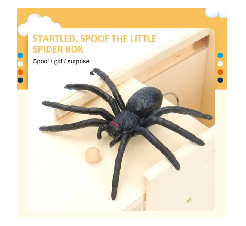 Pudełko z dowcipami odstraszającymi pająki™ 