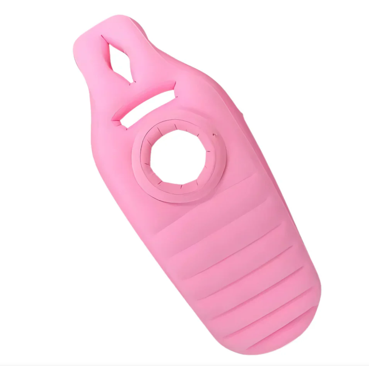 Nadmuchiwany materac dla kobiet w ciąży z otworem odciążającym