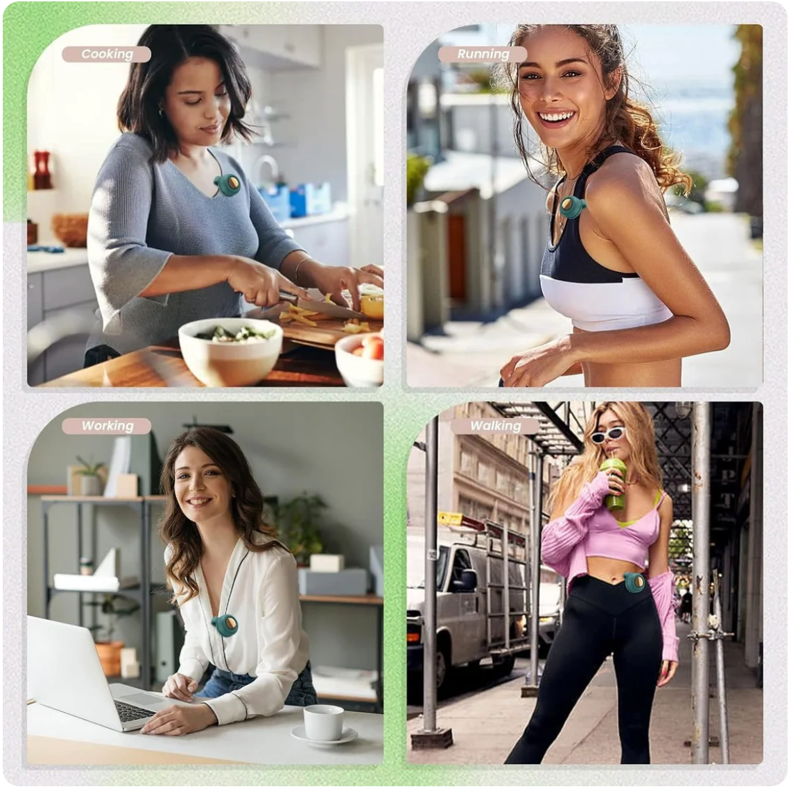 Miniaturowy przenośny wentylator kieszonkowy