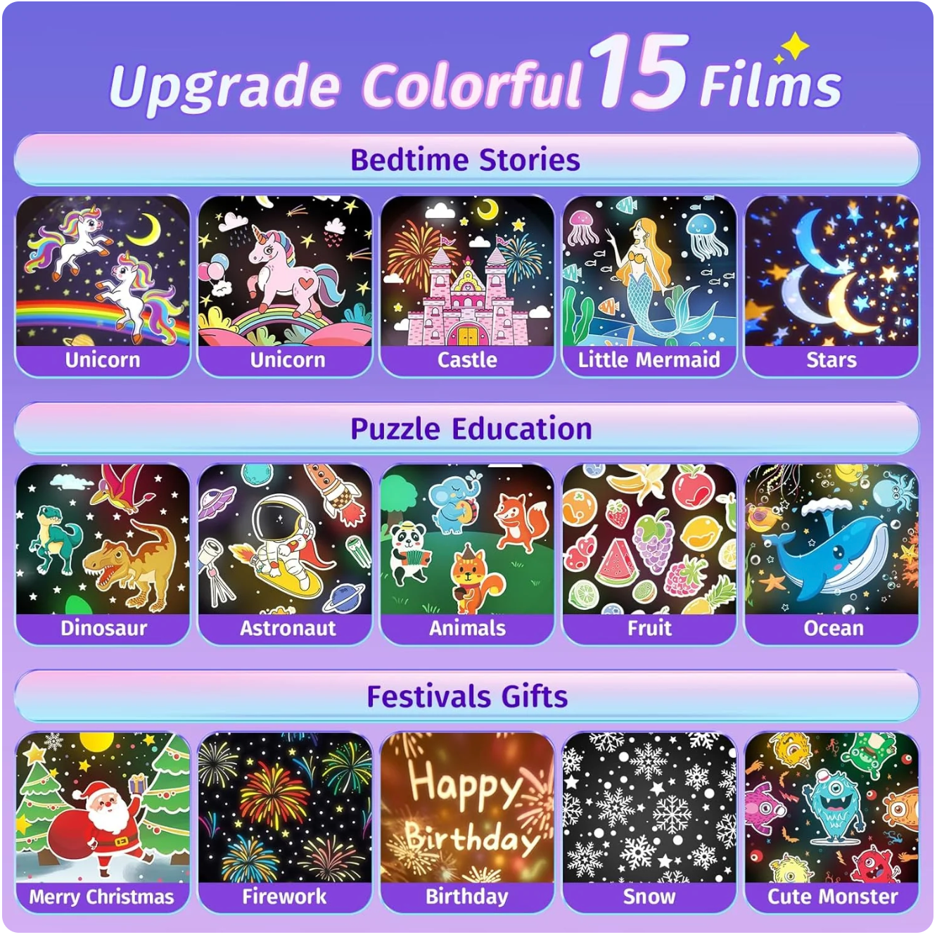 Akumulatorowa lampka nocna Space