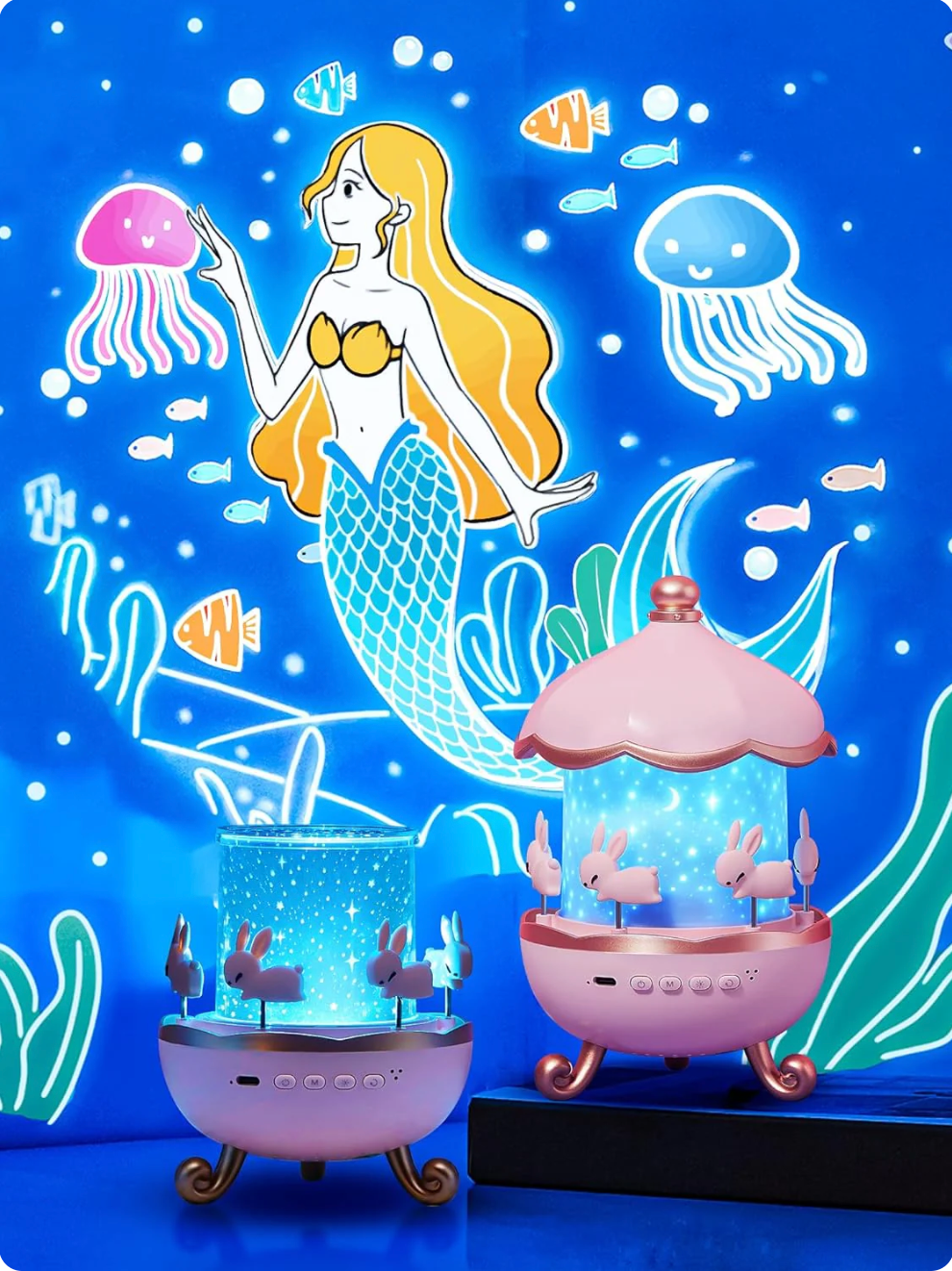 Akumulatorowa lampka nocna Space