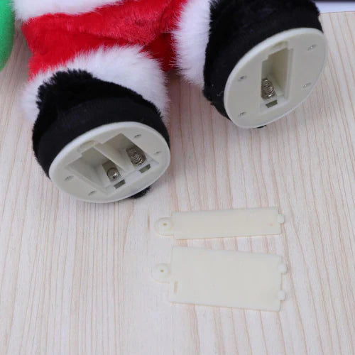 Śpiewające zabawki Mikołaja potrząsające biodrami