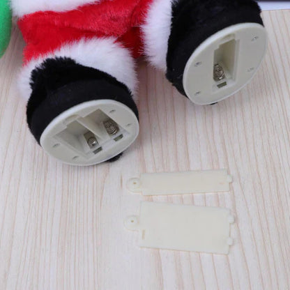 Śpiewające zabawki Mikołaja potrząsające biodrami