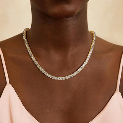 Tennisketting | Złoty