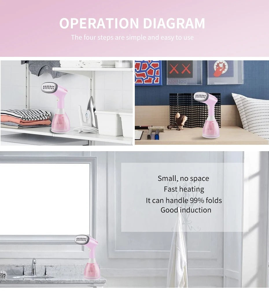 Przenośna parownica do ubrań