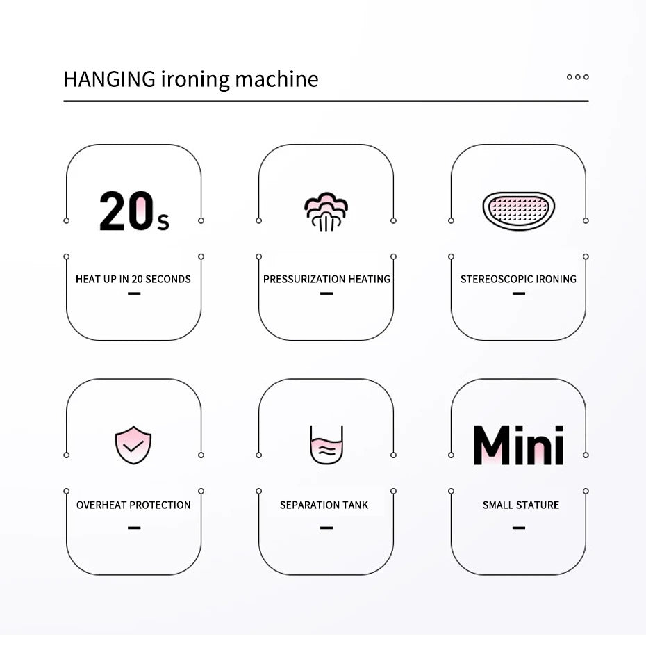 Przenośna parownica do ubrań