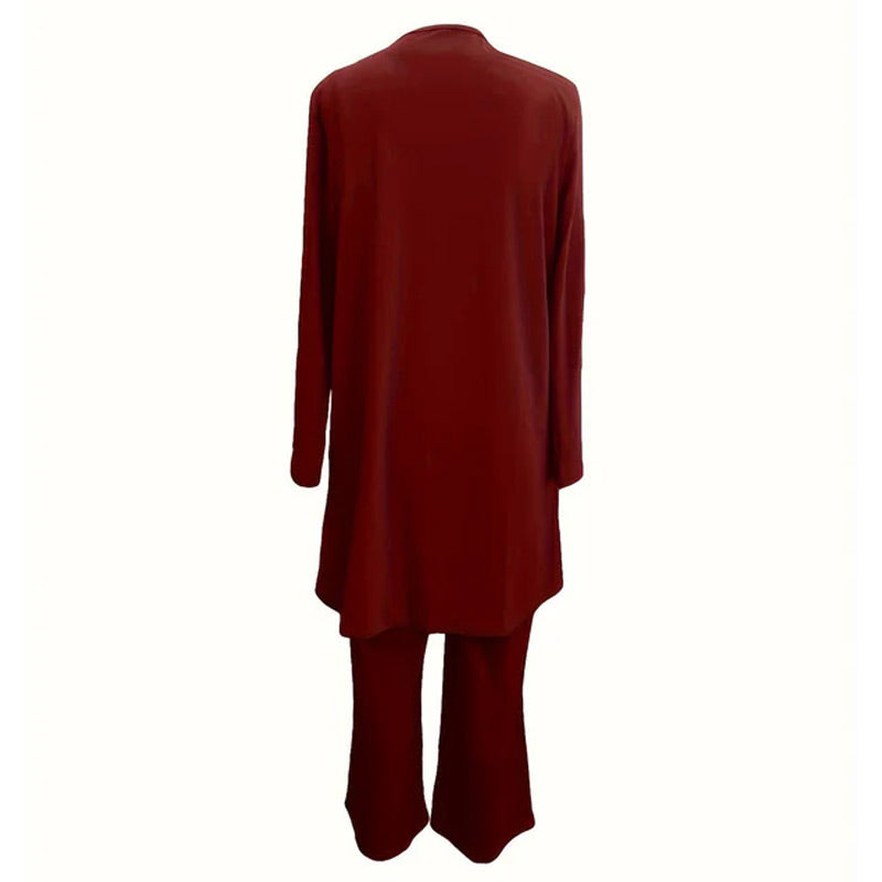 🧥Elegantes Damen 3-teilige Set in lockerer Passform🍂