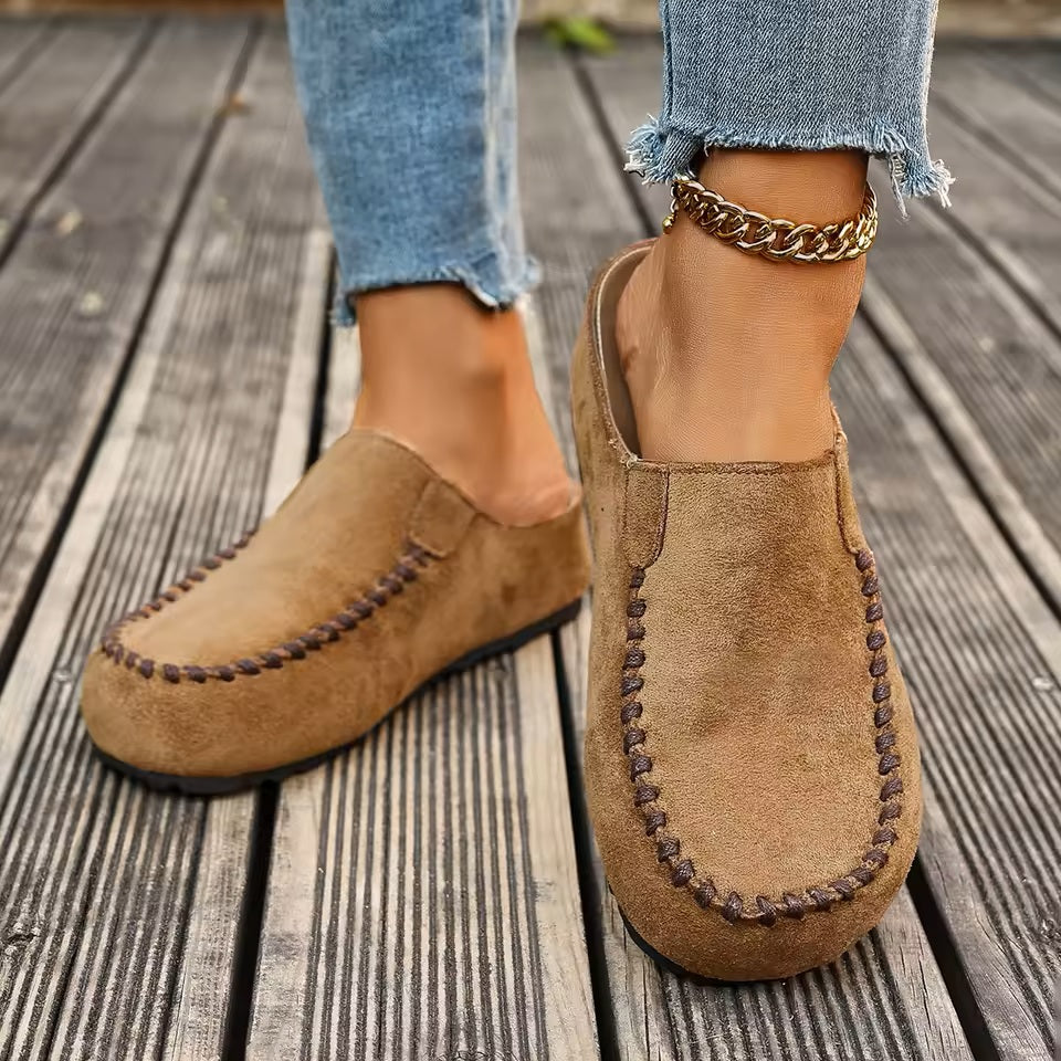 Damen Vintage-Leder-Orthopädie-Sandalen