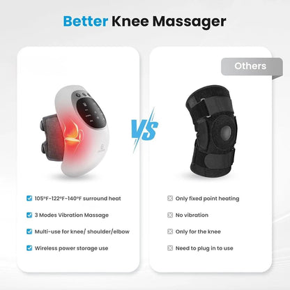 Bezprzewodowy masażer kolan