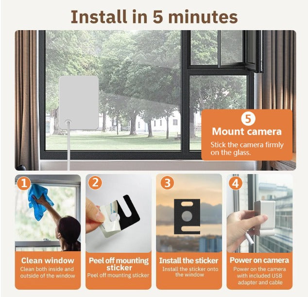 Kamera bezpieczeństwa ChroMax 3MP 2K dwuzakresowa do użytku wewnątrz pomieszczeń 