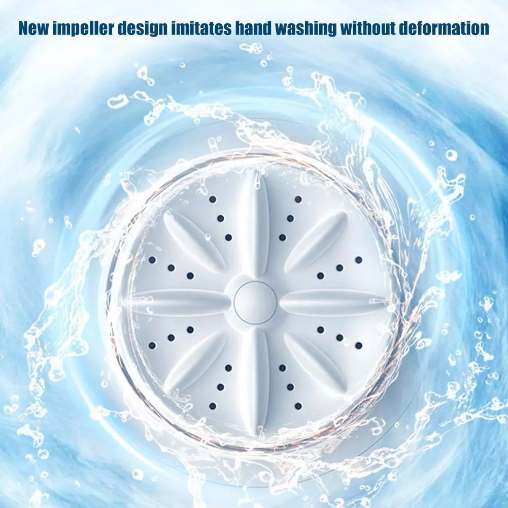 Przenośna mała pralka 