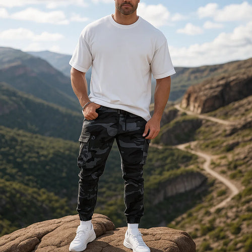 👖 Robuste taktische Arbeitshose – 💪 Strapazierfähiges Nylon-Baumwollgewebe | 🔧 Mehrere Taschen | 🌲 Für Outdoor-Aktivitäten und Arbeit geeignet